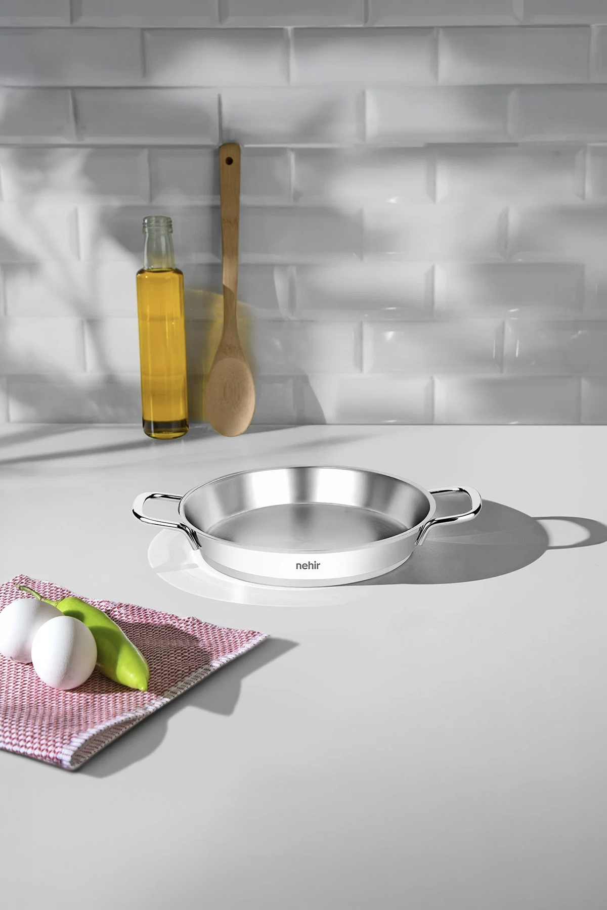Silver Çelik İtalyan Omlet Sahan 16 cm Kapaksız