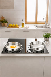 Silver Çelik 2 Parça İtalyan Omlet Sahan Seti (18-20 cm)