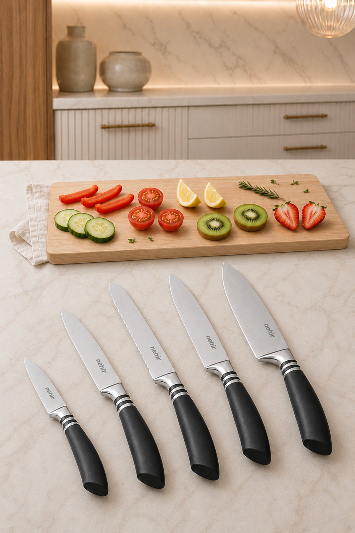 Bosetti 6 Parça Meyve Bıçak Seti