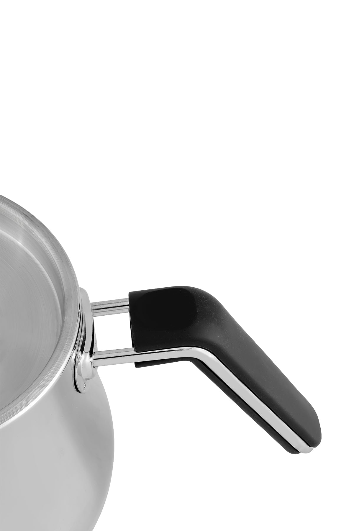 Luna Sade Midi Orta Boy Çelik Kapaklı Paslanmaz Çelik 0.75-1.50 Litre Çaydanlık Takımı