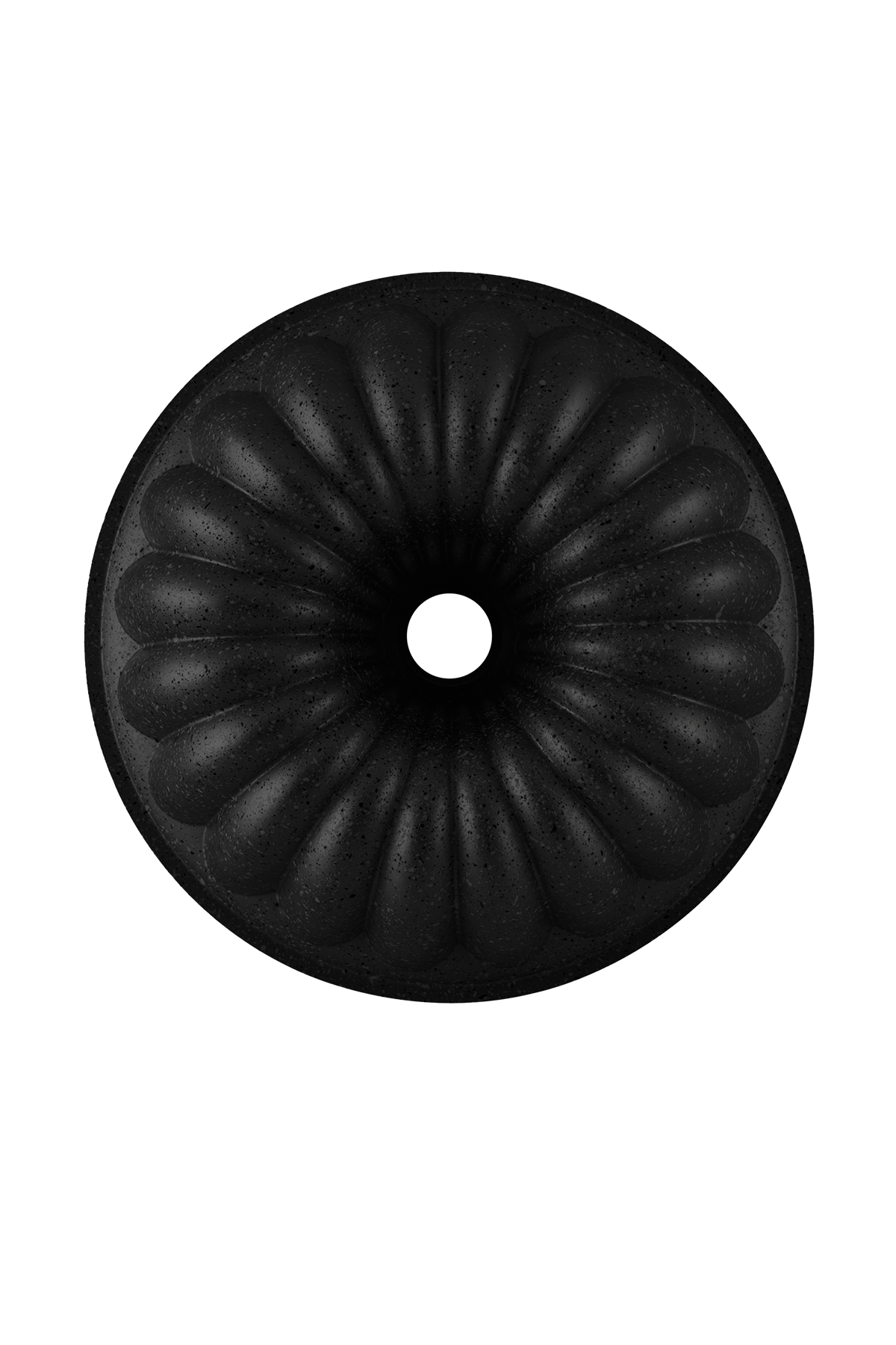 Açelya Siyah Döküm Kek Kalıbı 25 cm