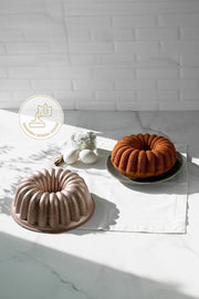 Açelya Rose Gold Döküm Kek Kalıbı 25 cm