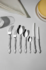 Adriana Sade 12 Kişilik 89 Parça Kutulu Çatal Kaşık Bıçak Takımı