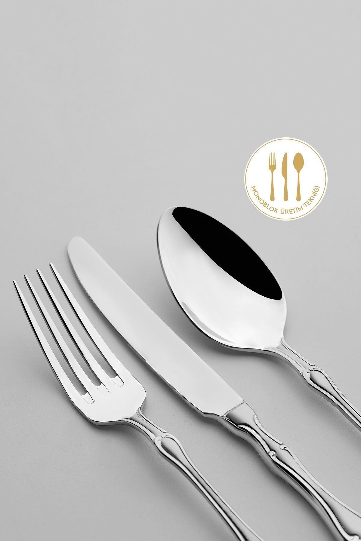 Adriana Saten 12 Kişilik 89 Parça Kutulu Çatal Kaşık Bıçak Takımı