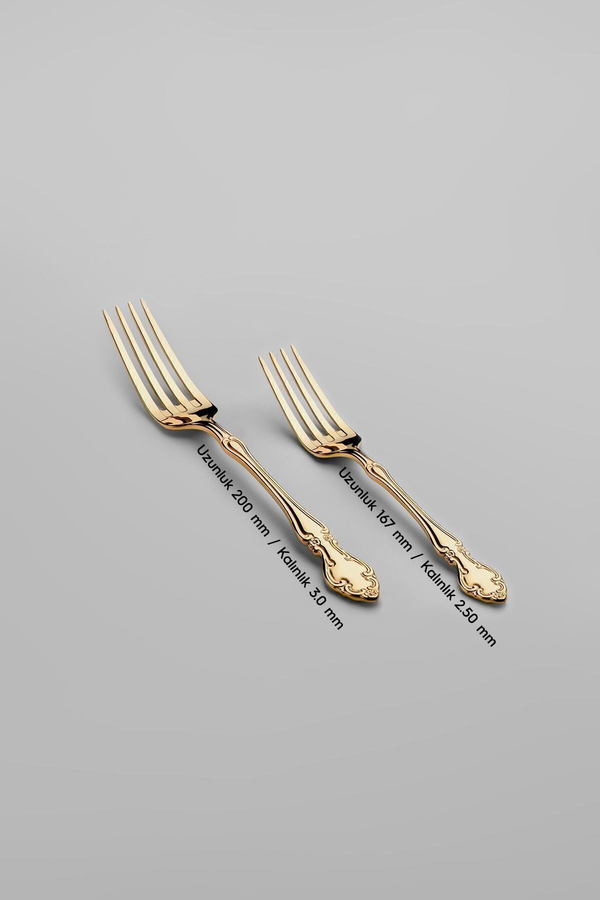 Adriana Full Altın 12 Kişilik 89 Parça Deri Kutulu Çatal Kaşık Bıçak Takımı