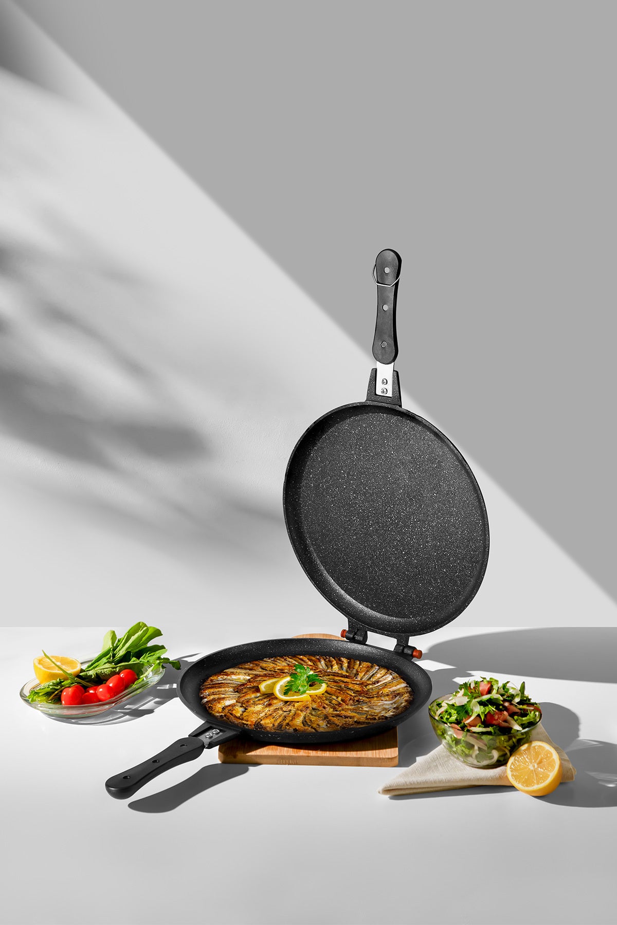 Alüminyum Döküm 30 Cm Balık Ve Börek Tavası