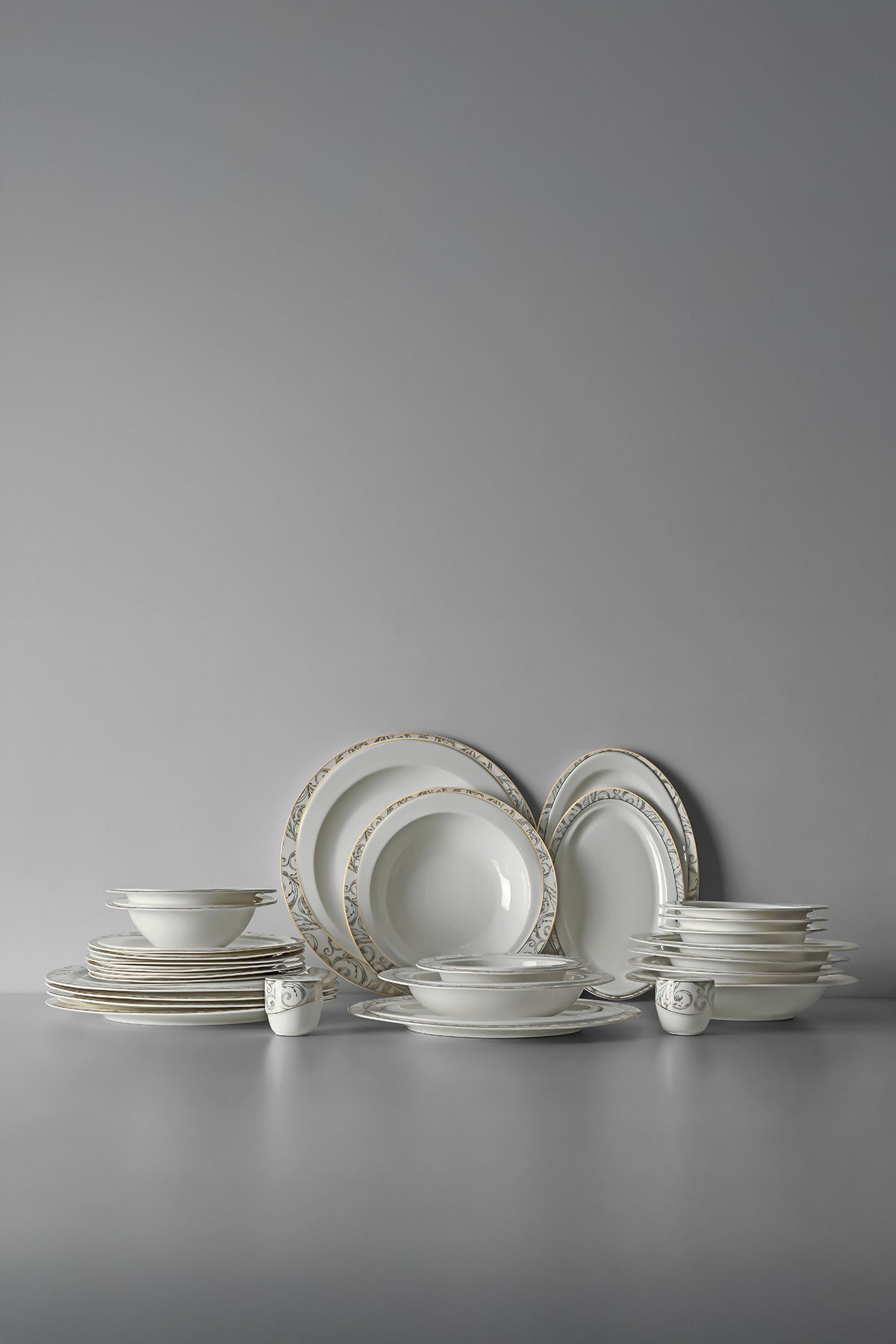 Carla Pearl 28 Parça Porselen Yemek Takımı
