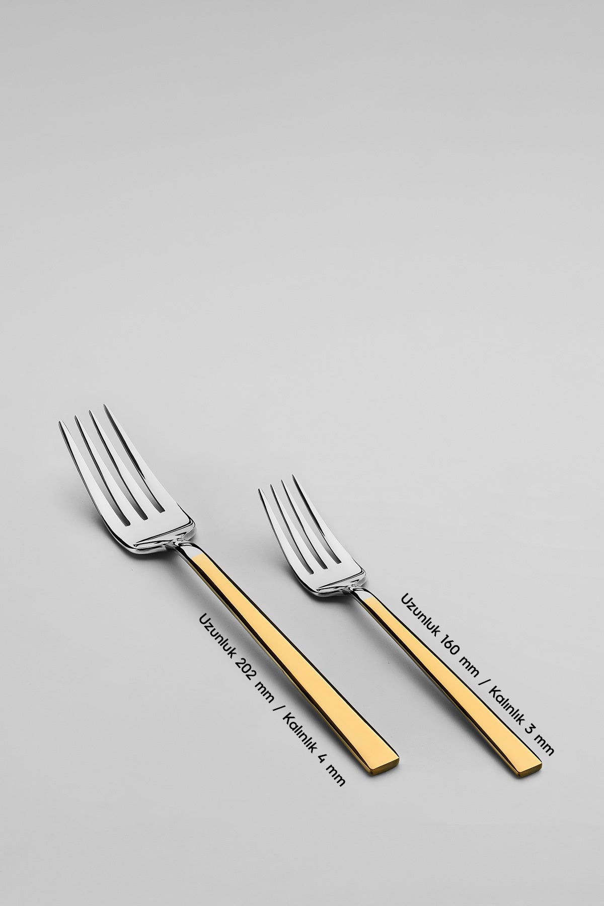 Dalyan Altın Sade 12 Kişilik 89 Parça Deri Kutulu Çatal Kaşık Bıçak Takımı