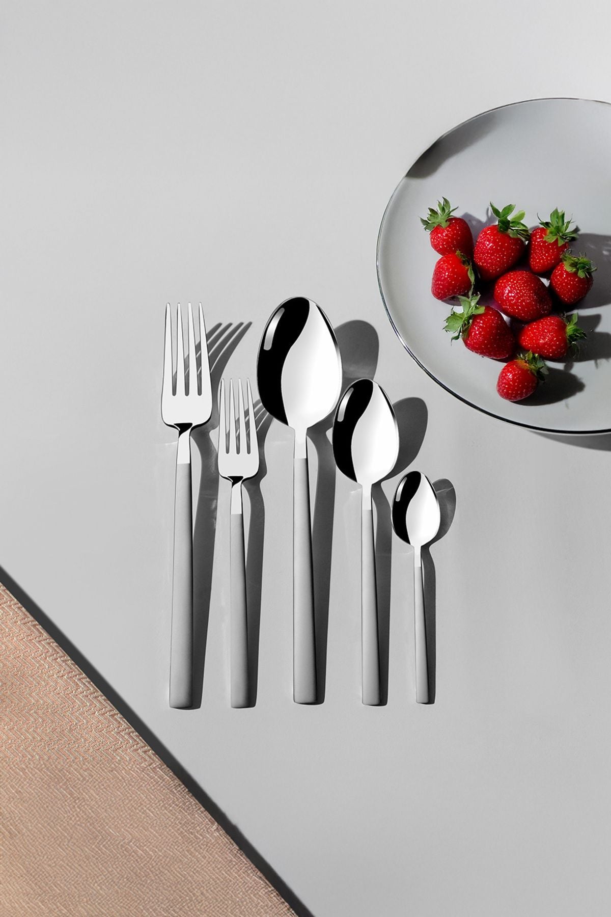 Dalyan Saten 12 Kişilik 60 Parça Kutulu Çatal Kaşık Takımı