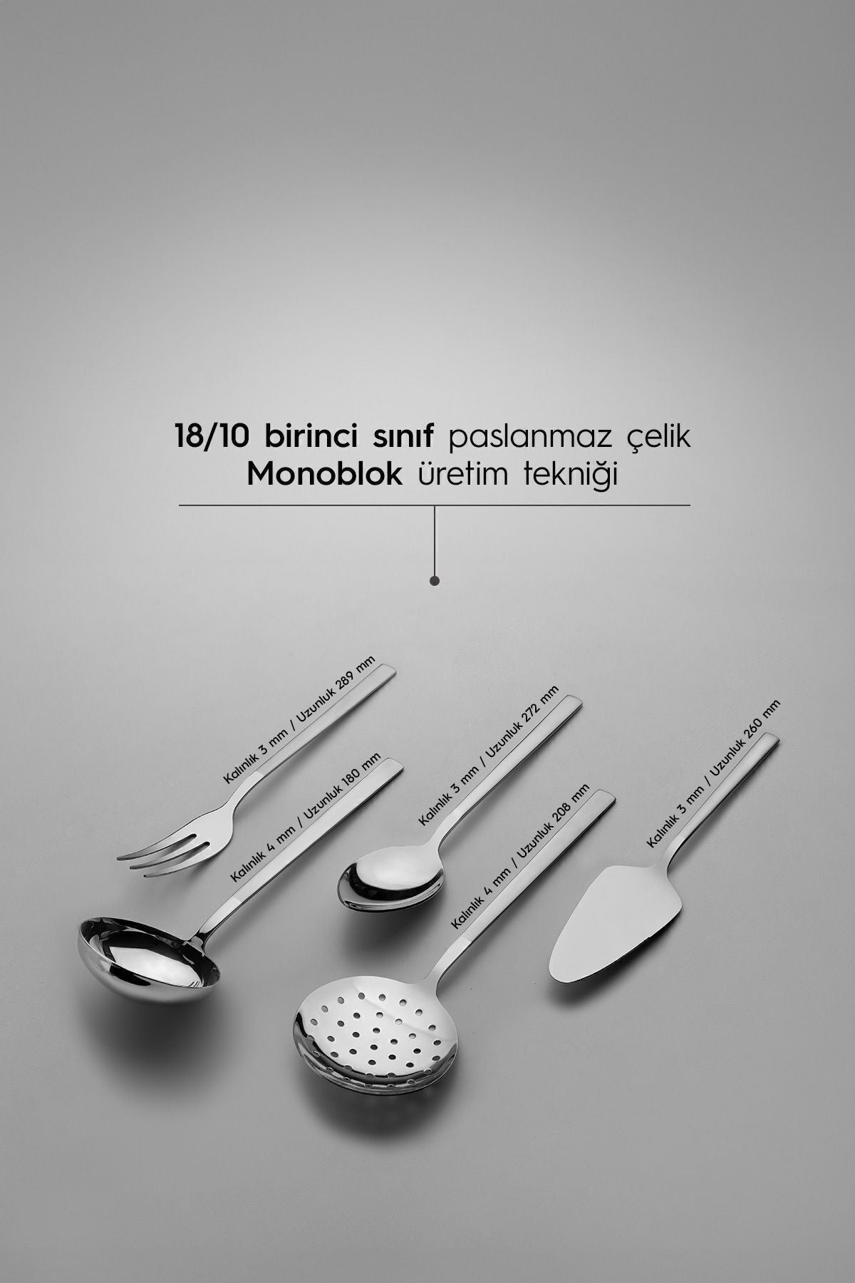 Dalyan Satin 12 Person 89 Piece Boxed Cutlery Set