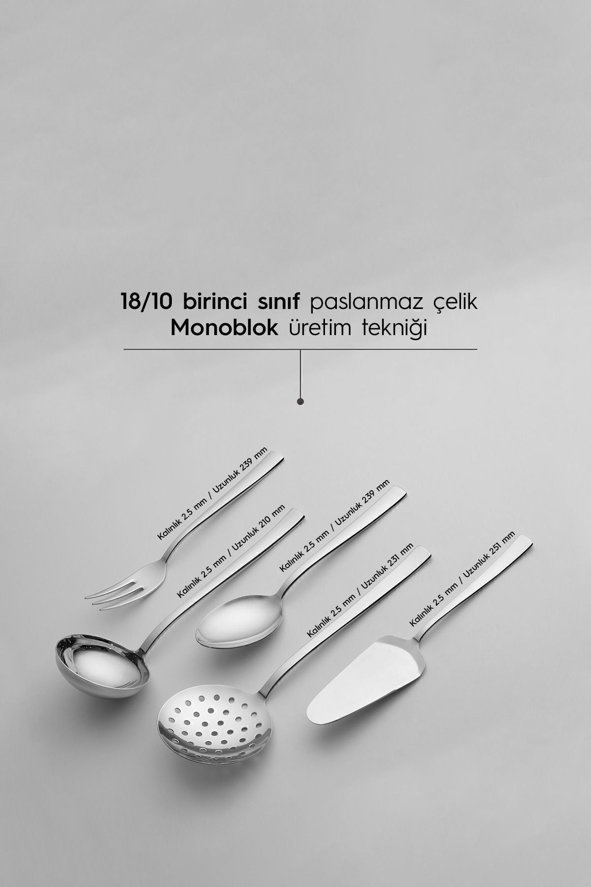 Deniz Sade 12 Kişilik 89 Parça Kutulu Çatal Kaşık Bıçak Takımı