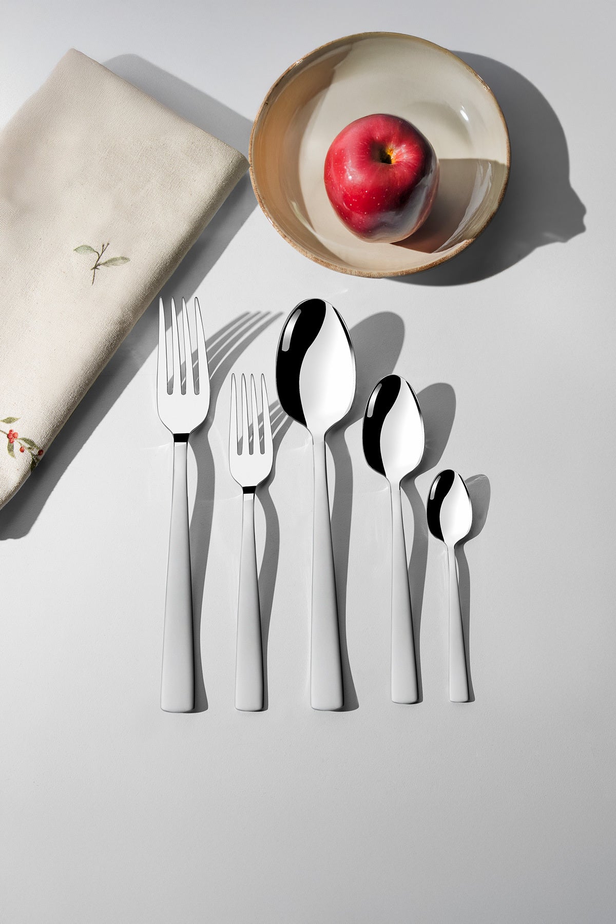 Deniz Saten 6 Kişilik 30 Parça Kutulu Çatal Kaşık Takımı