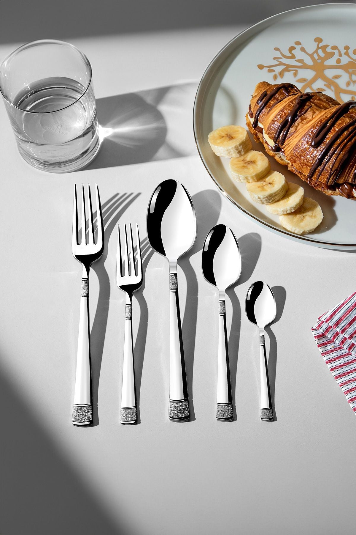 Dila Sade 6 Kişilik 30 Parça Kutulu Çatal Kaşık Takımı