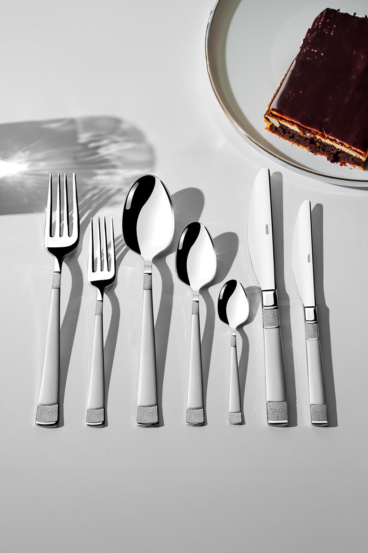 Dila Saten 12 Kişilik 89 Parça Kutulu Çatal Kaşık Bıçak Takımı