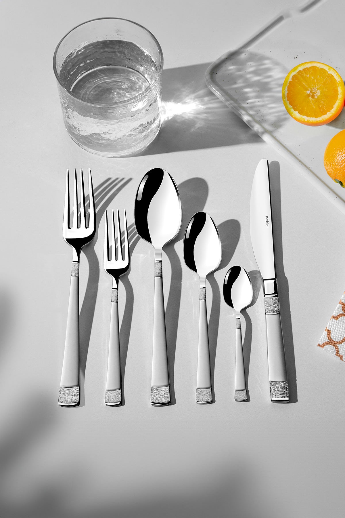 Dila Saten 6 Kişilik 36 Parça Kutulu Çatal Kaşık Bıçak Takımı