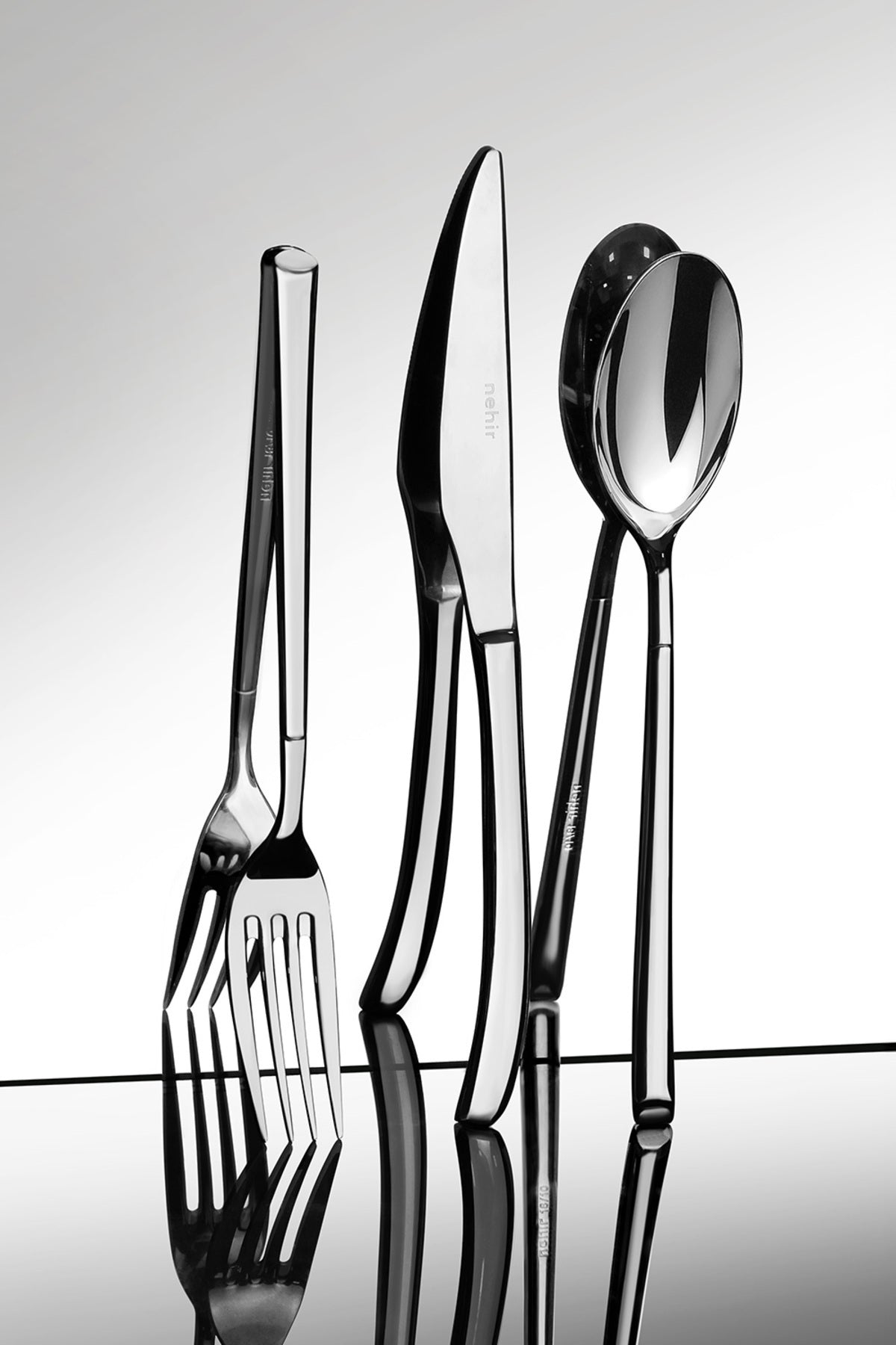 Elegance Sade 12 Kişilik 84 Parça Deri Kutulu Çatal Kaşık Bıçak Takımı