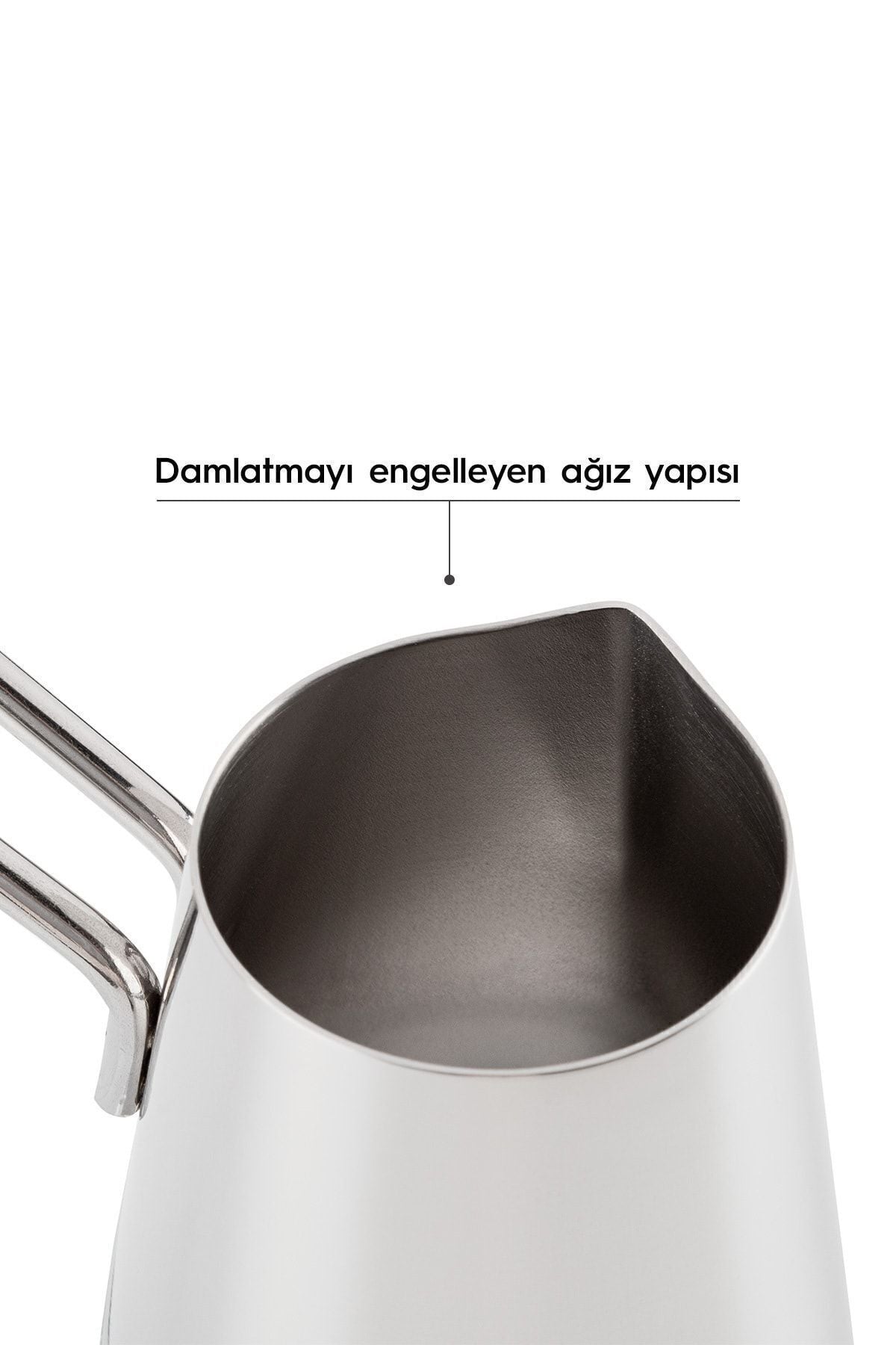 Everest 4 Parça Standlı Paslanmaz Çelik Cezve Seti