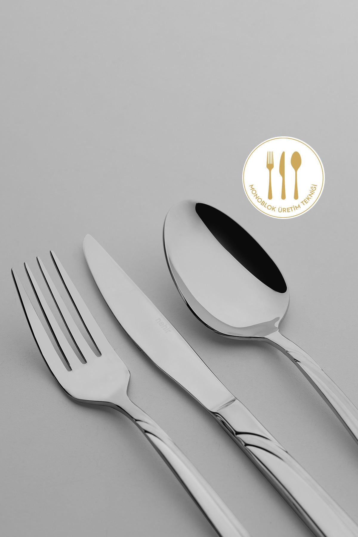 Fiesta Sade 12 Kişilik 89 Parça Kutulu Çatal Kaşık Bıçak Takımı