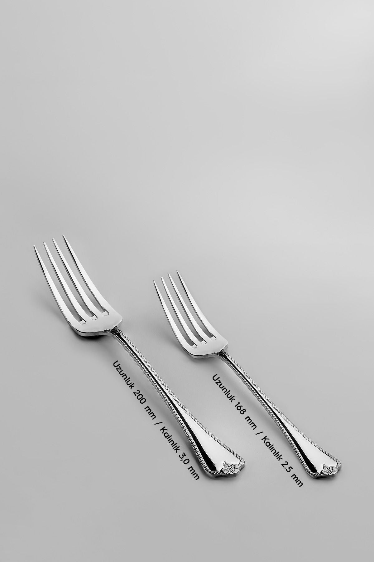 Fulya Sade 12 Kişilik 72 Parça Kutulu Çatal Kaşık Bıçak Takımı