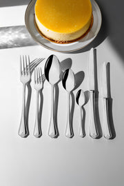 Fulya Sade 12 Kişilik 89 Parça Deri Kutulu Çatal Kaşık Bıçak Takımı