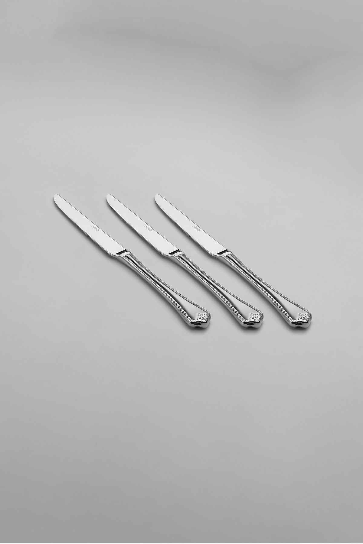 Fulya Saten 12 Kişilik 72 Parça Kutulu Çatal Kaşık Bıçak Takımı