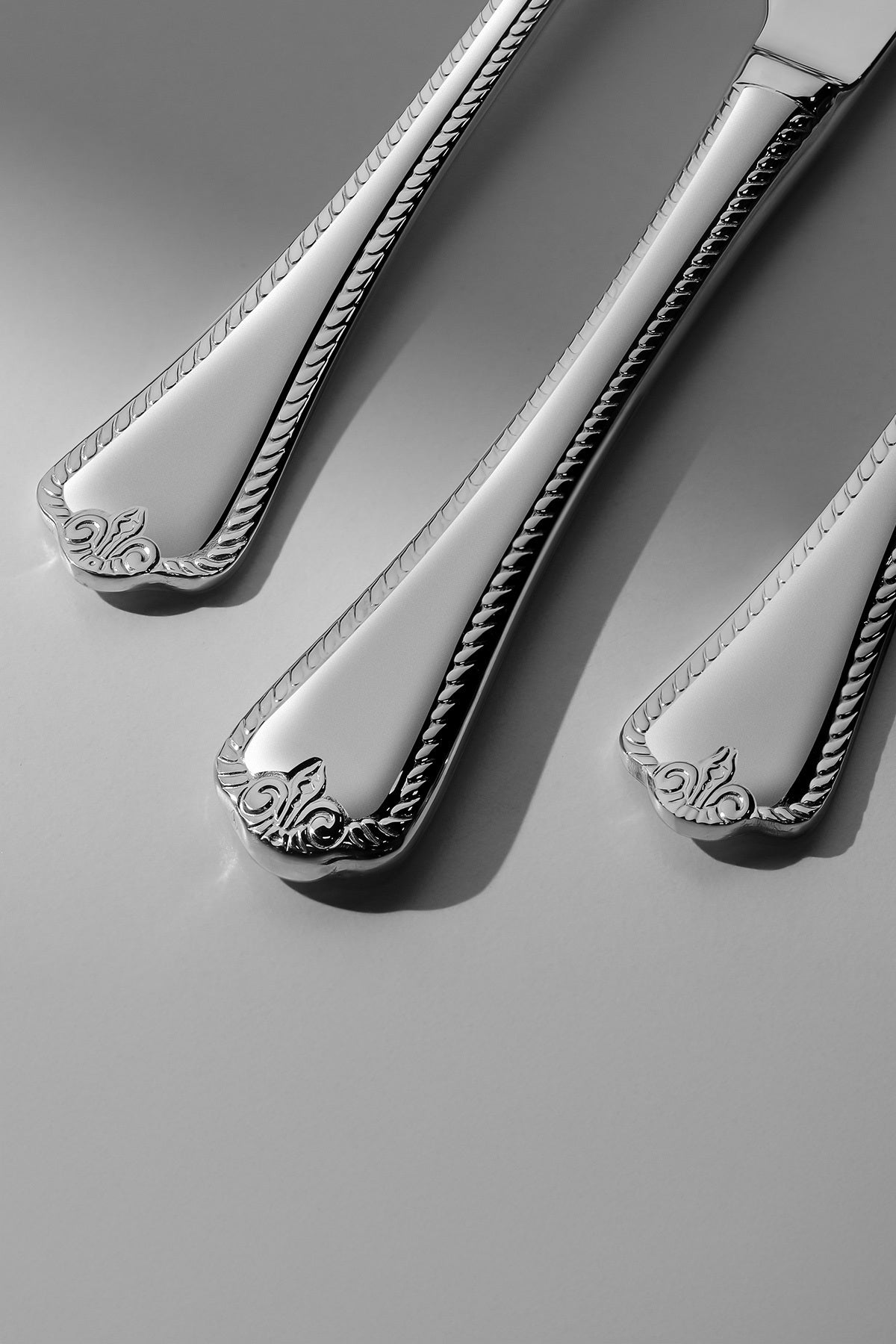 Fulya Saten 5 Parça Paslanmaz Çelik Servis Takımı