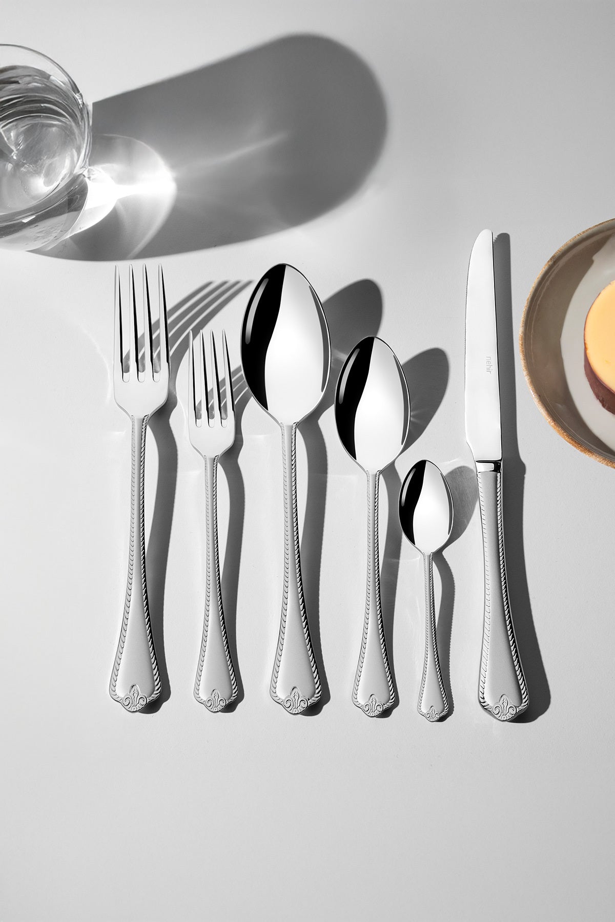 Fulya Saten 6 Kişilik 36 Parça Çatal Kaşık Bıçak Takımı