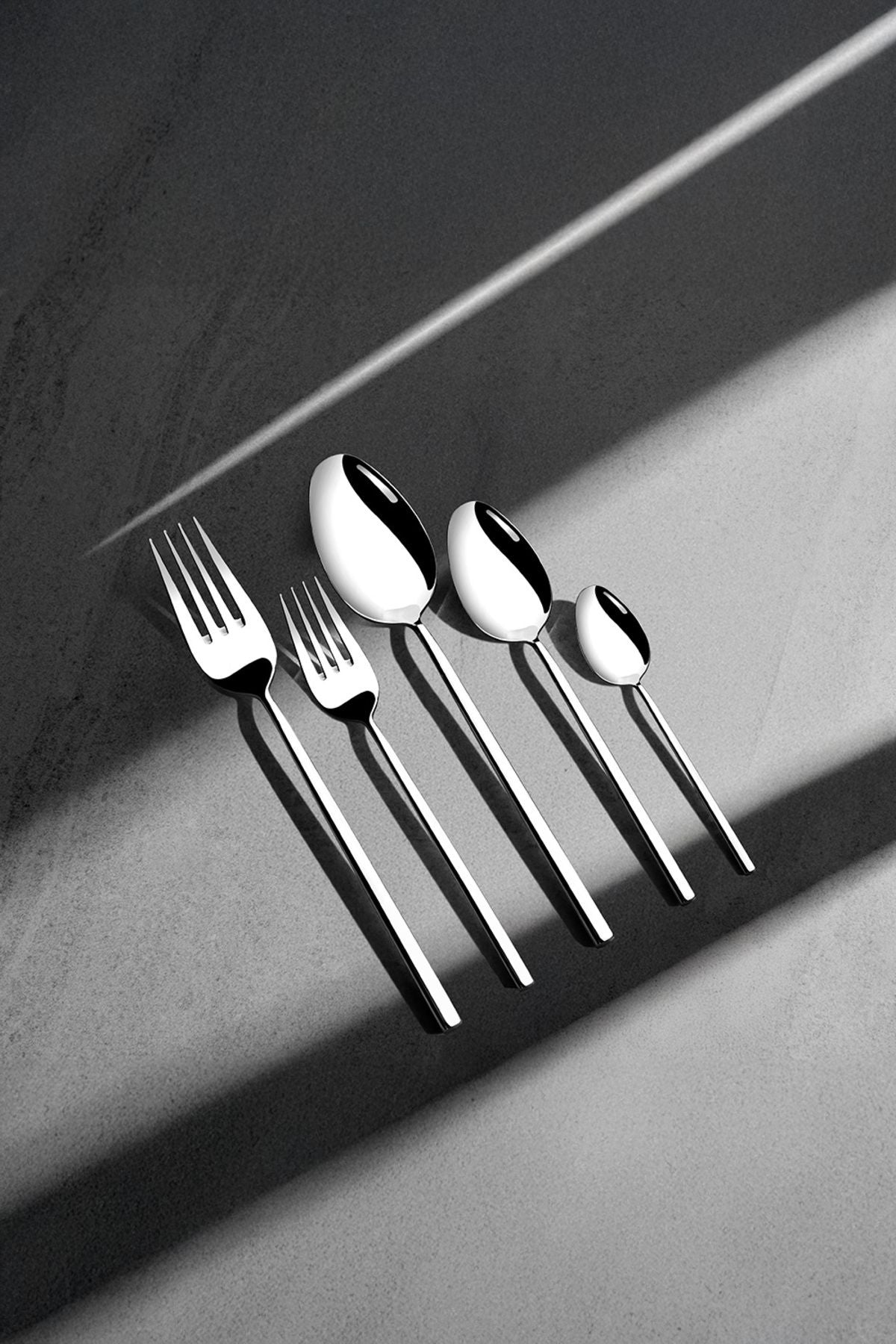 Gloria Sade 6 Kişilik 36 Parça Kutulu Çatal Kaşık Bıçak Takımı