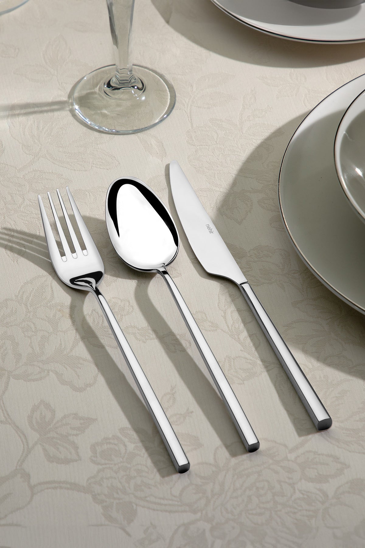 Gloria Sade 6 Kişilik 36 Parça Kutulu Çatal Kaşık Bıçak Takımı