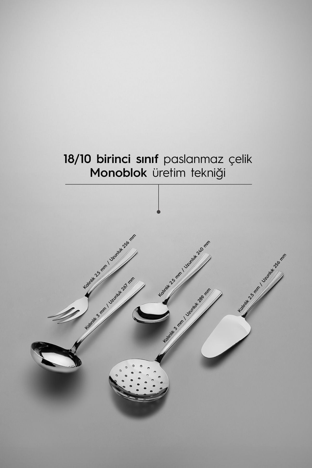 Katre Sade 12 Kişilik 89 Parça Deri Kutulu Çatal Kaşık Bıçak Takımı