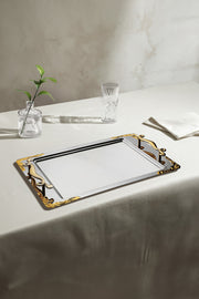 Lalezar Gold Coffee Tray
