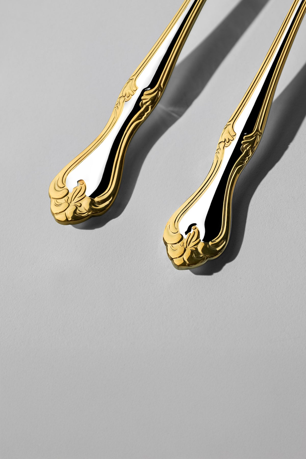 Lalezar Altın Sade 12 Kişilik 60 Parça Kutulu Çatal Kaşık Takımı