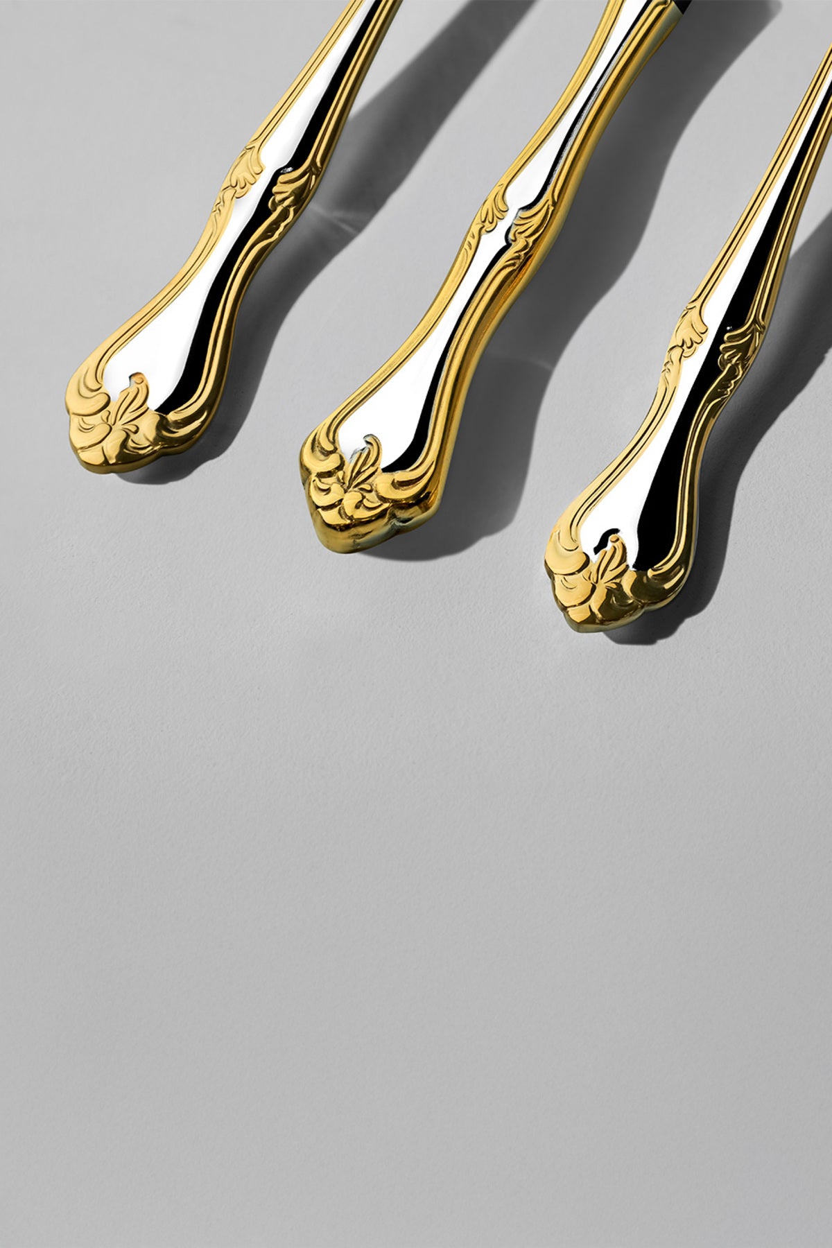 Lalezar Altın Sade 12 Kişilik 72 Parça Kutulu Çatal Kaşık Bıçak Takımı