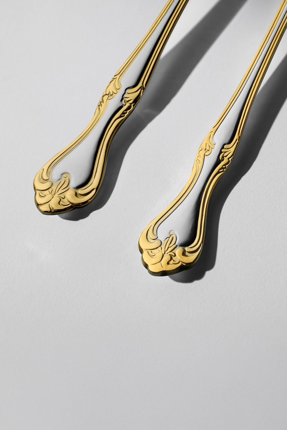 Lalezar Altın Saten 12 Kişilik 60 Parça Kutulu Çatal Kaşık Takımı