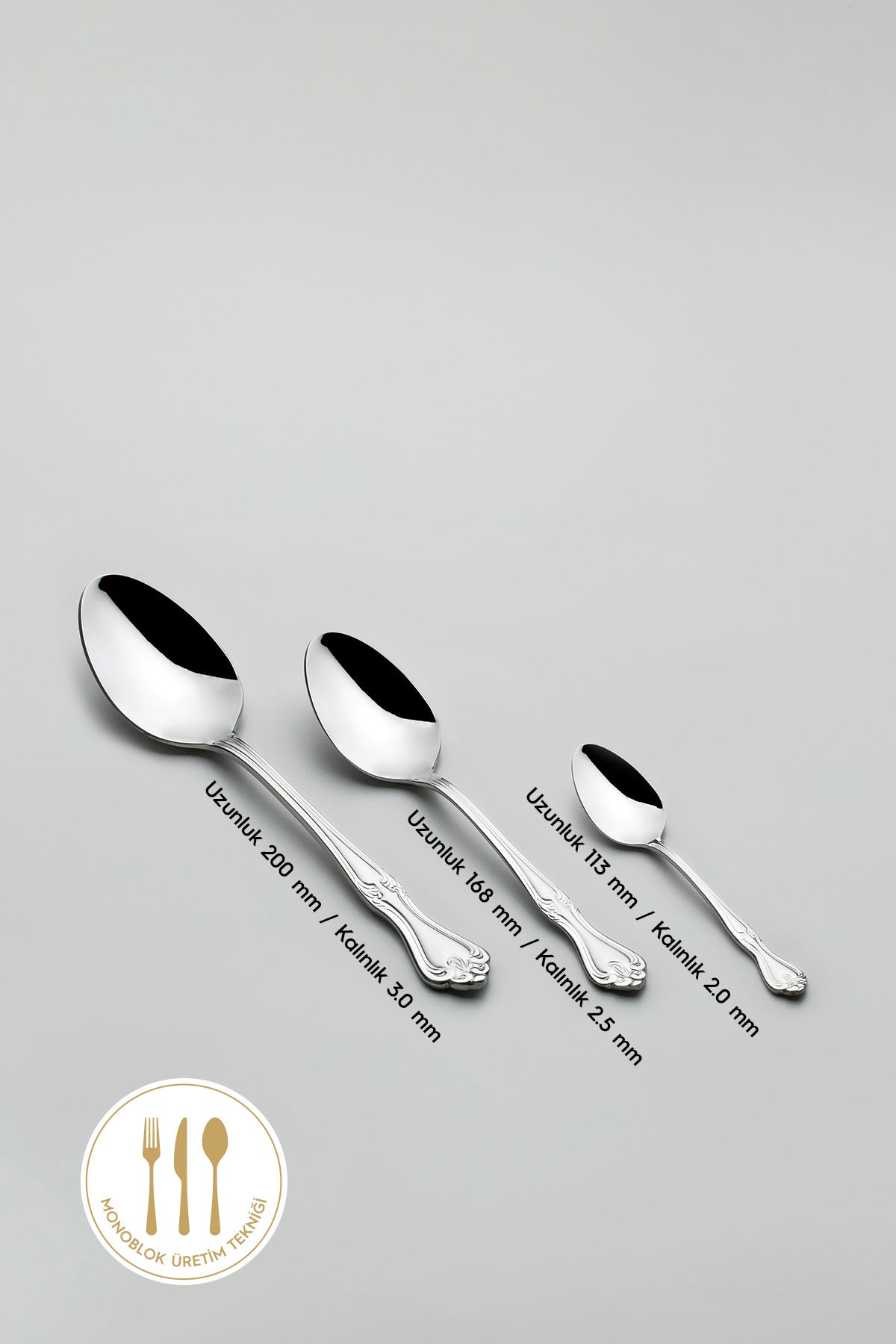 Lalezar Sade 12 Kişilik 84 Parça Deri Kutulu Çatal Kaşık Bıçak Takımı