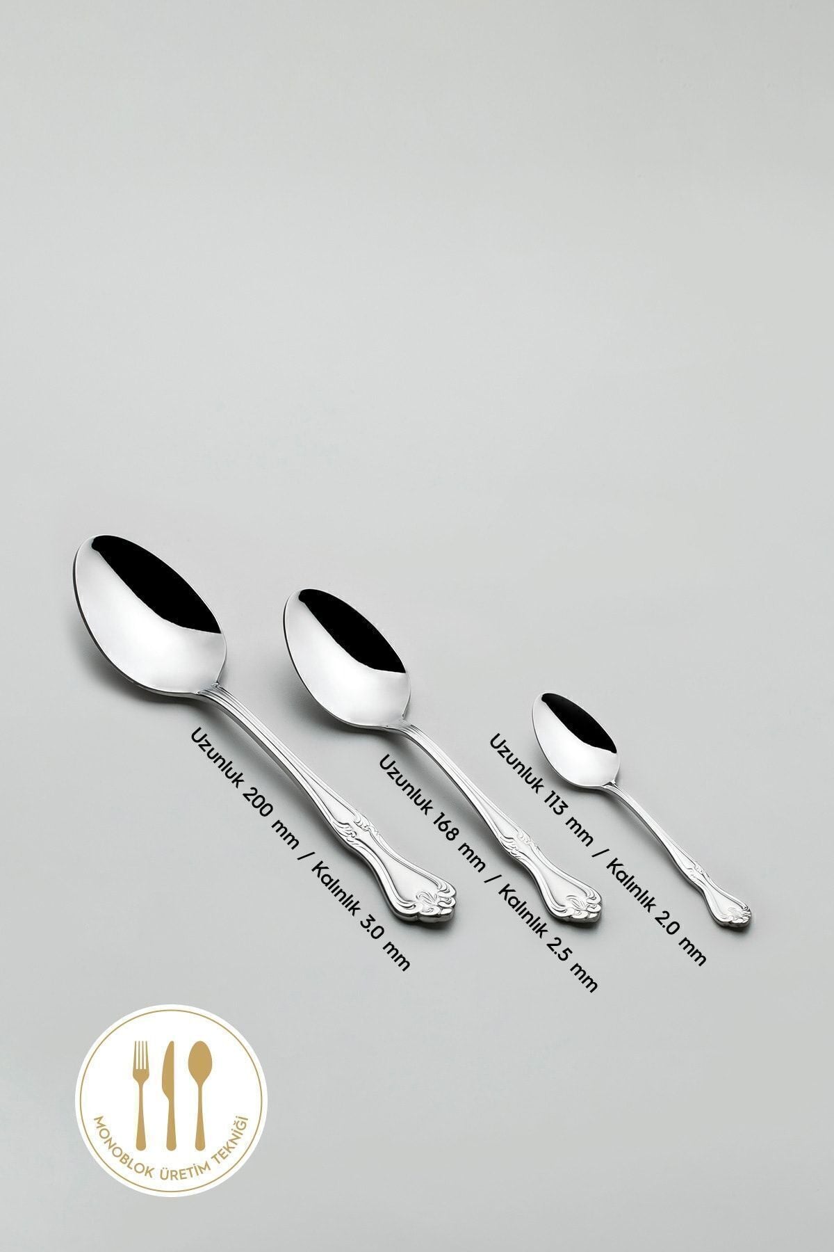 Lalezar Sade 12 Kişilik 89 Parça Deri Kutulu Çatal Kaşık Bıçak Takımı