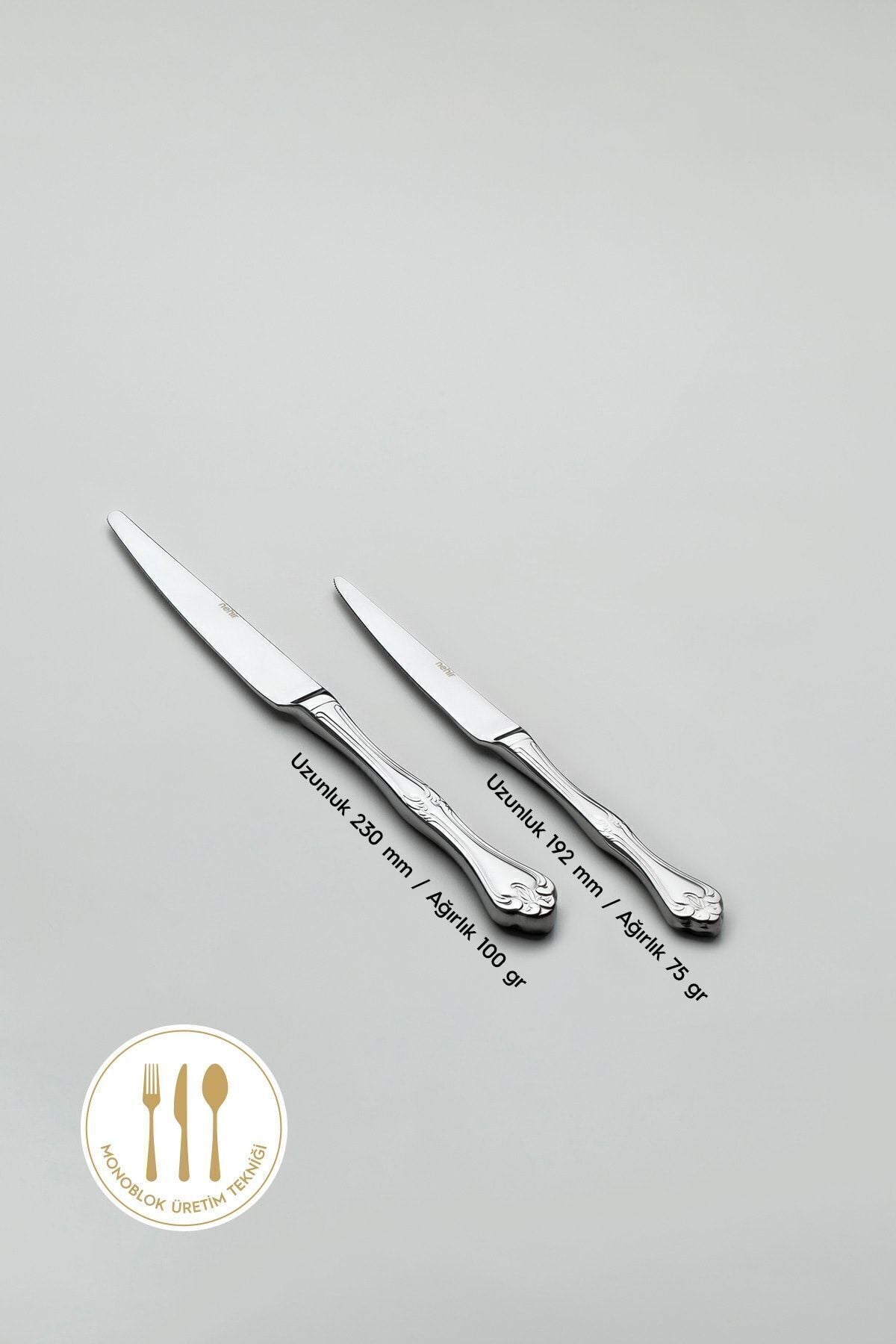 Lalezar Sade 12 Kişilik 89 Parça Deri Kutulu Çatal Kaşık Bıçak Takımı