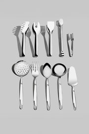 Lizbon Sade 10 Parça Paslanmaz Çelik Servis Takımı