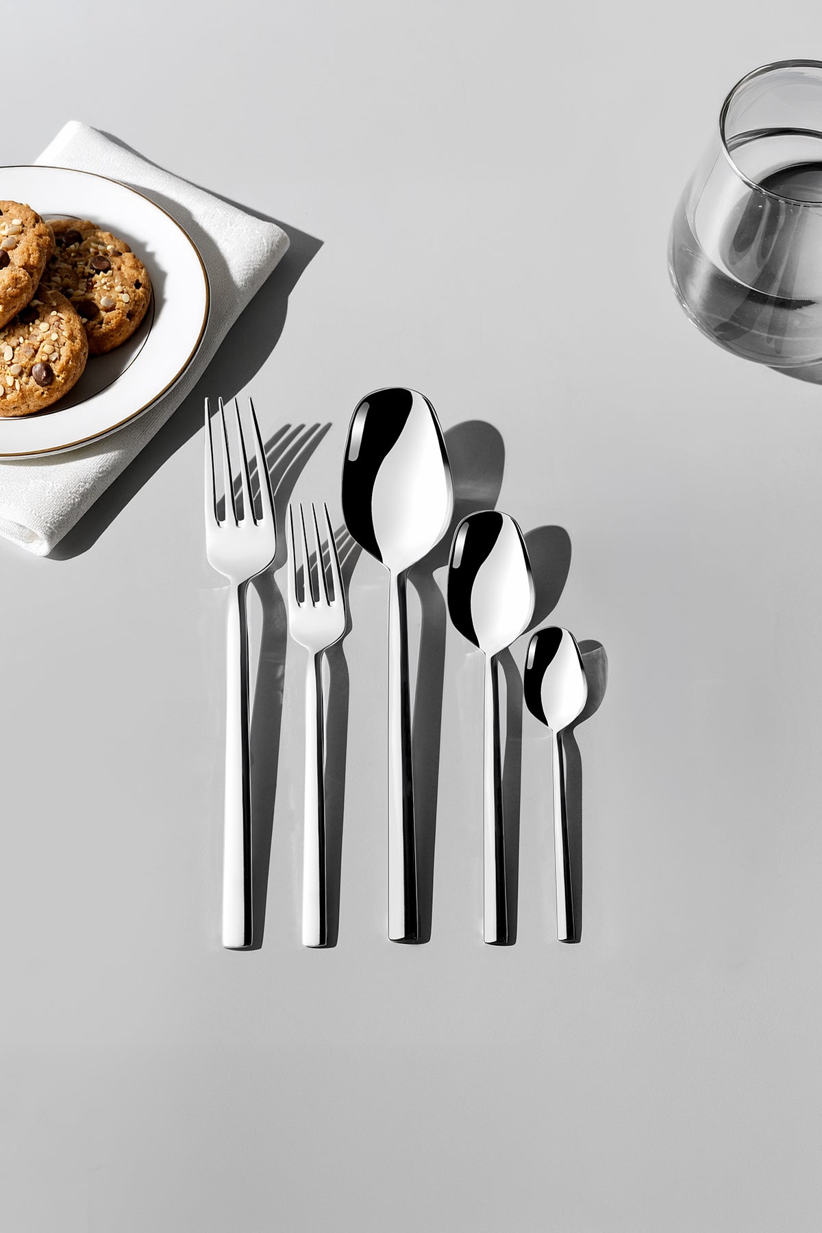 Lorenzo Sade 6 Kişilik 30 Parça Kutulu Çatal Kaşık Takımı