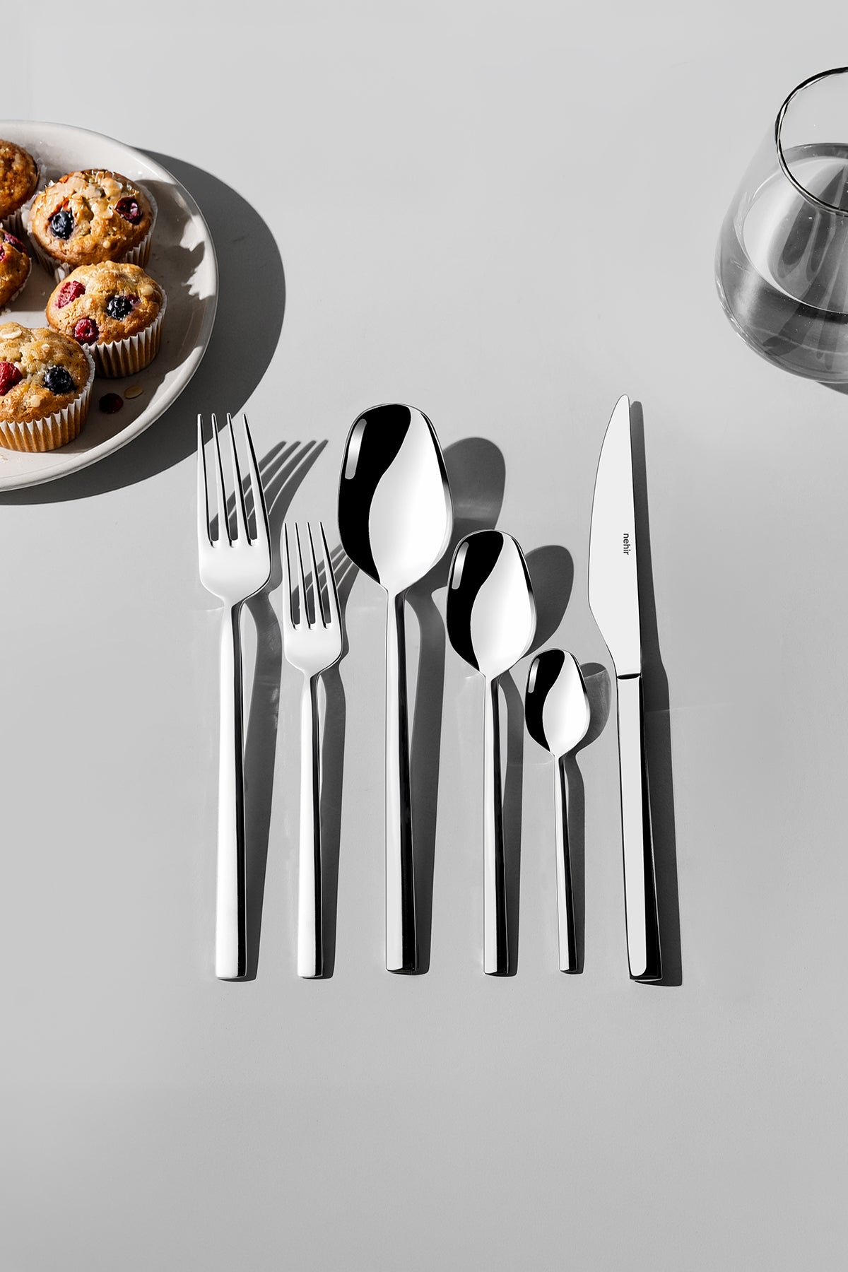 Lorenzo Sade 6 Kişilik 36 Parça Kutulu Çatal Kaşık Bıçak Takımı