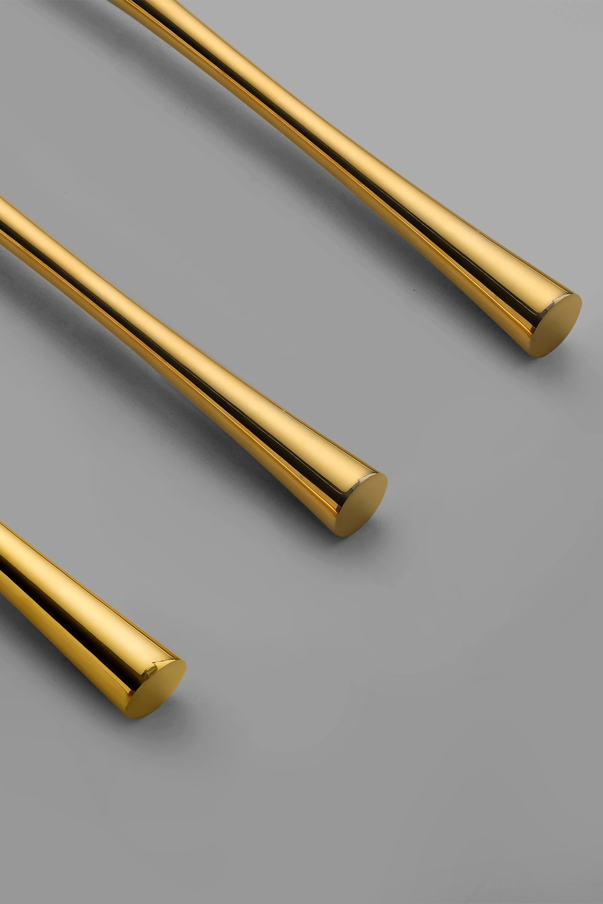 Marbella Altın Sade 5 Parça Paslanmaz Çelik Servis Takımı