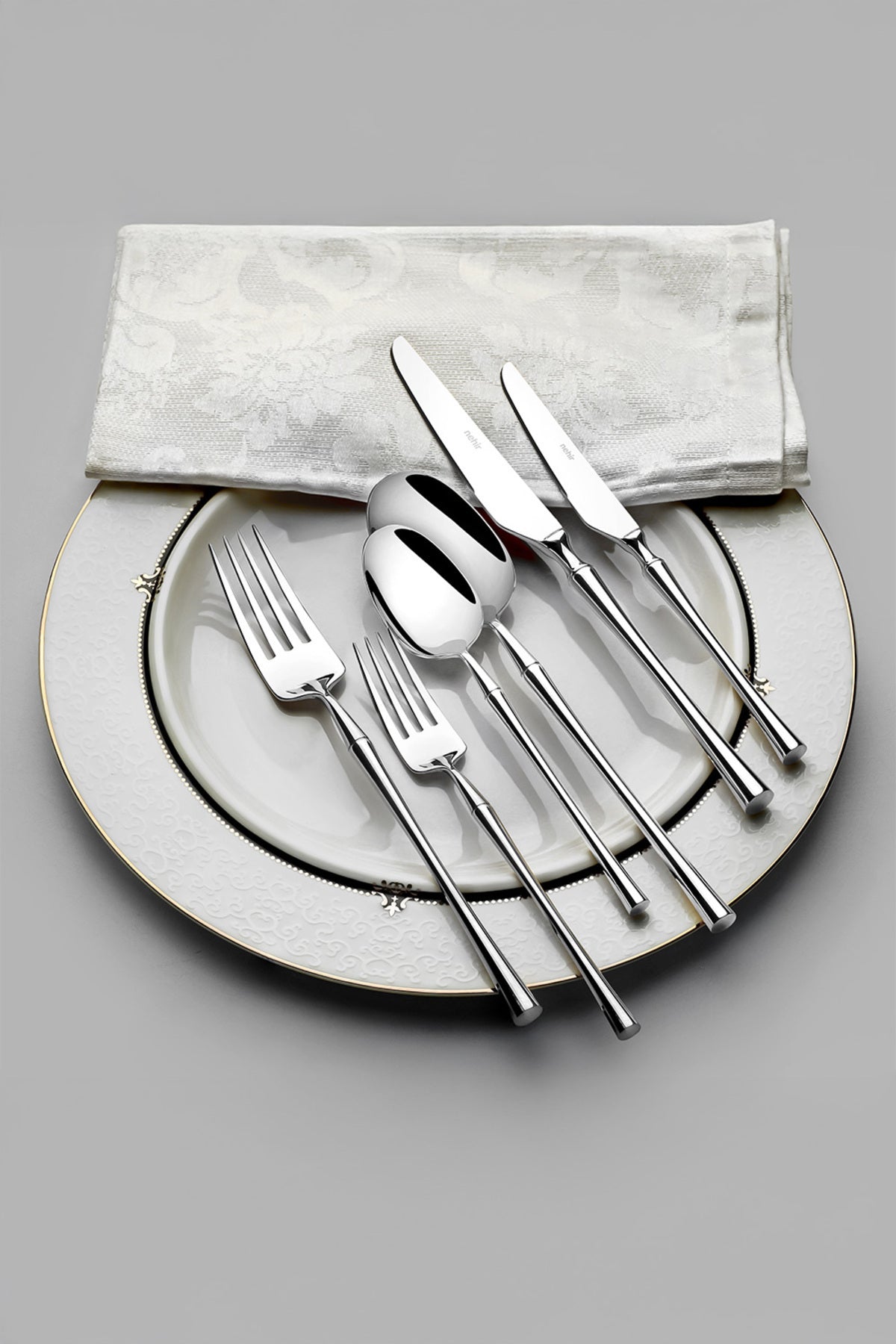 Marbella Sade 12 Kişilik 84 Parça Kutulu Çatal Kaşık Bıçak Takımı