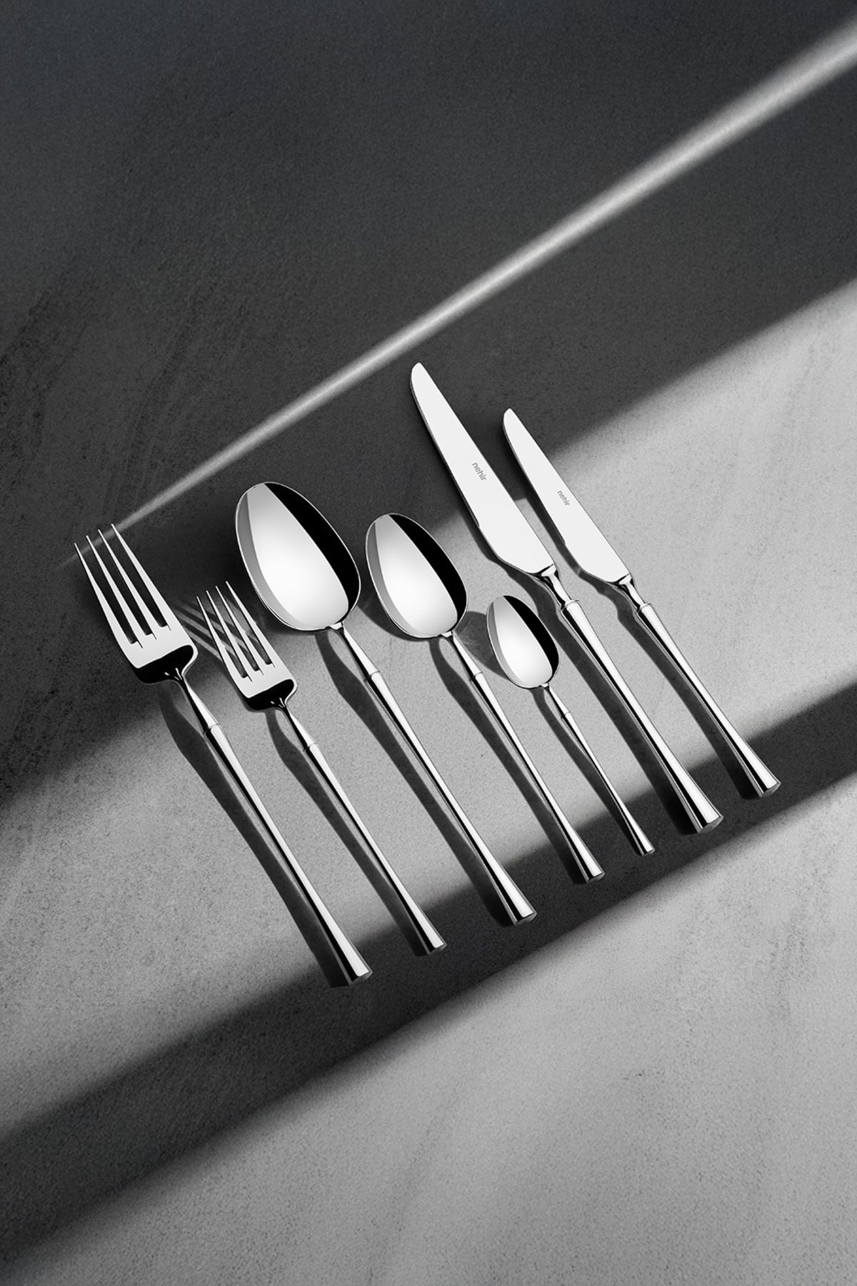 Marbella Sade 12 Kişilik 84 Parça Kutulu Çatal Kaşık Bıçak Takımı