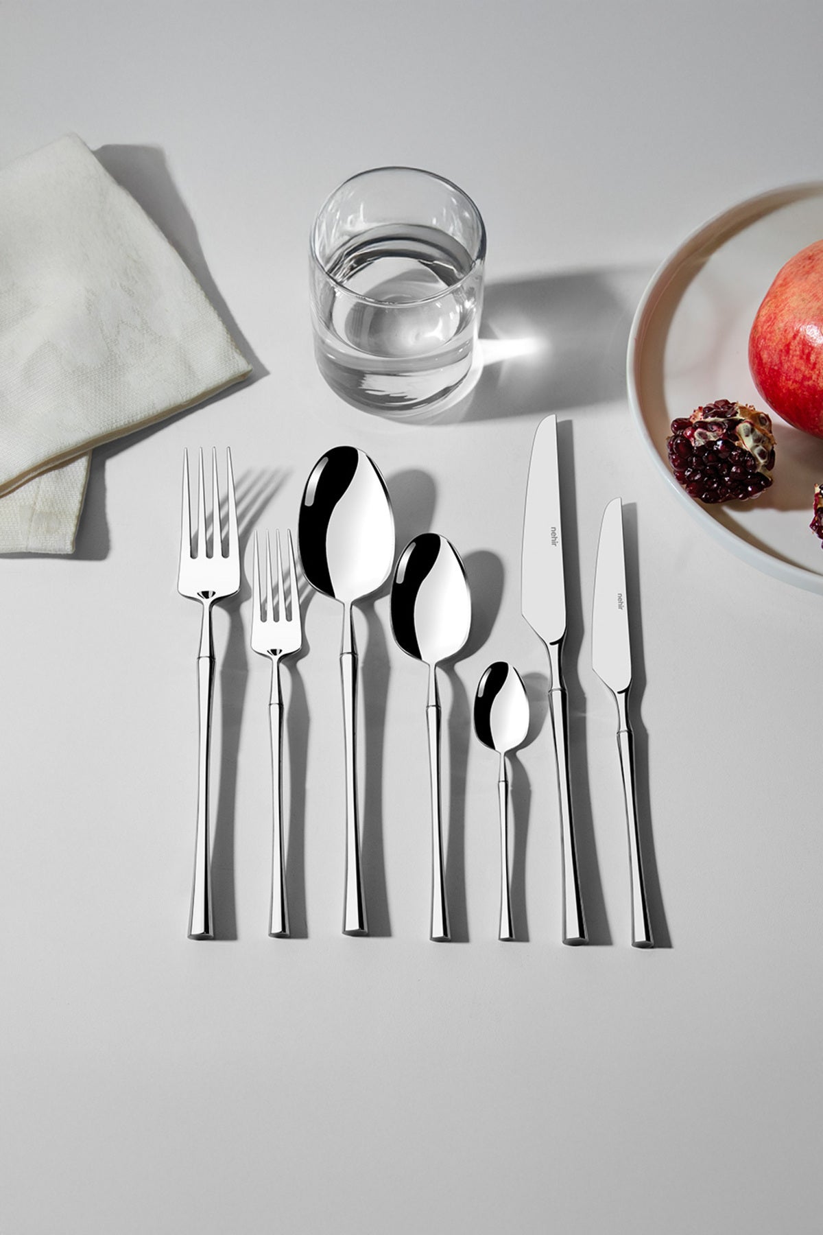 Marbella Sade 12 Kişilik 84 Parça Kutulu Çatal Kaşık Bıçak Takımı