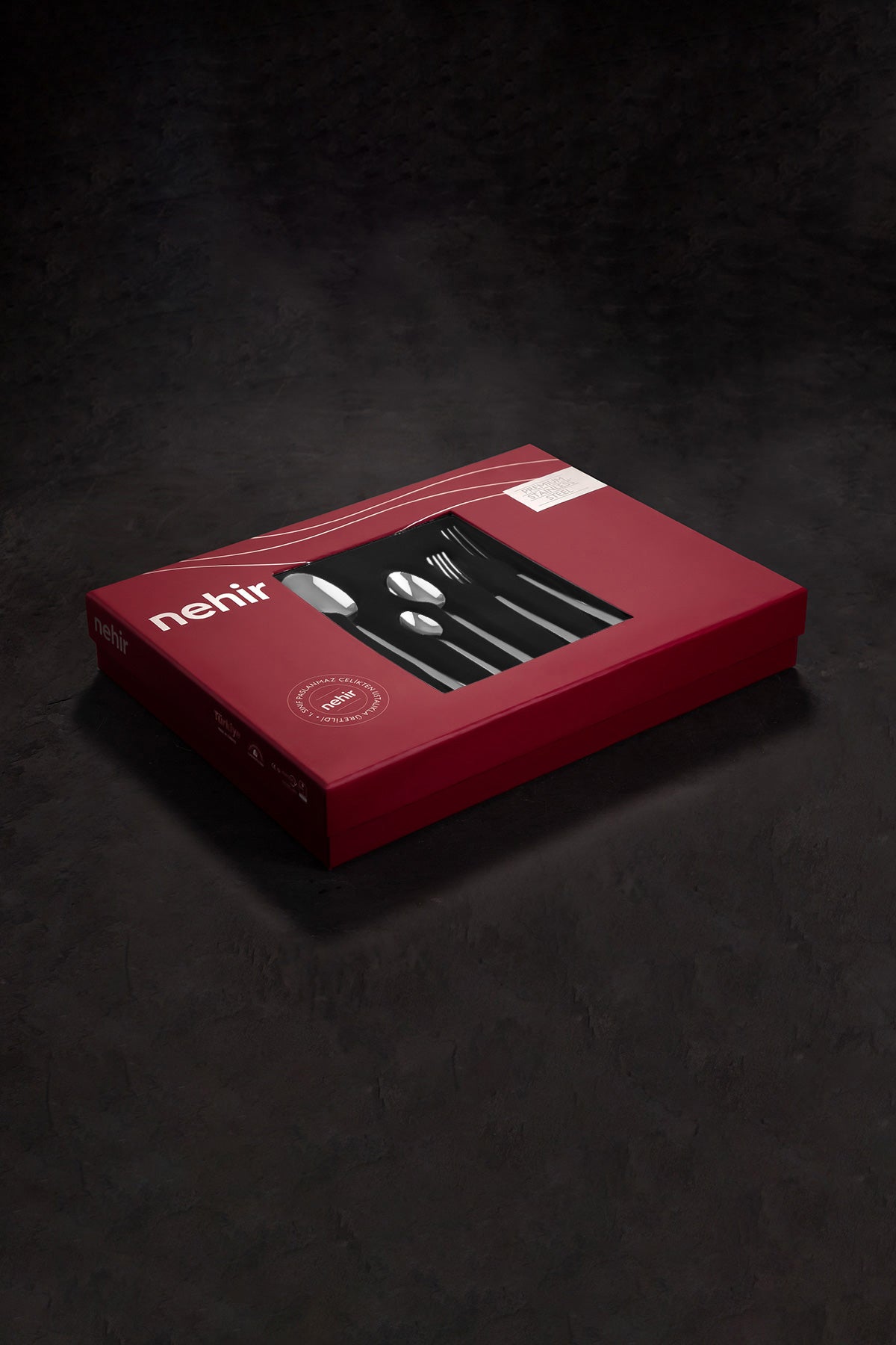 Marbella Sade 12 Kişilik 89 Parça Kutulu Çatal Kaşık Bıçak Takımı