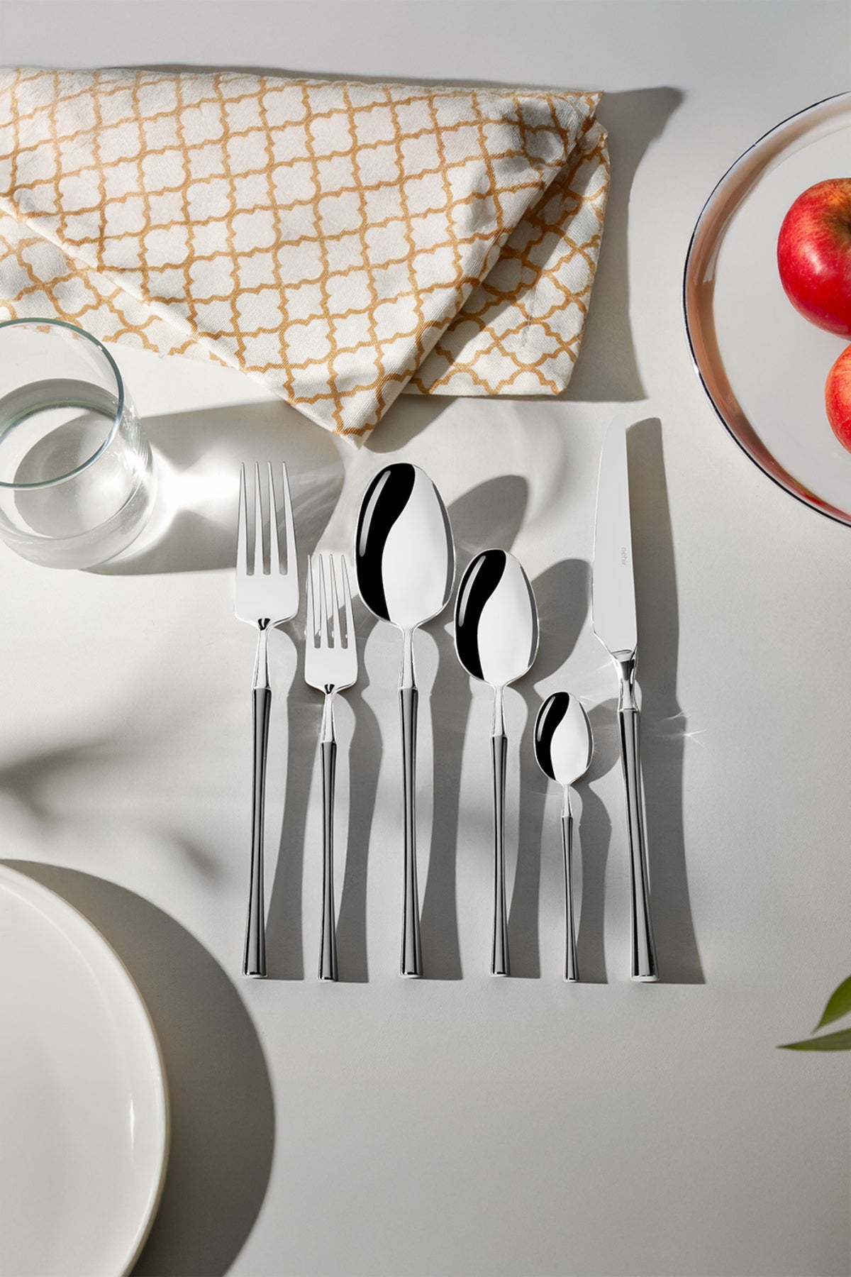 Marbella Saten 12 Kişilik 72 Parça Kutulu Çatal Kaşık Bıçak Takımı