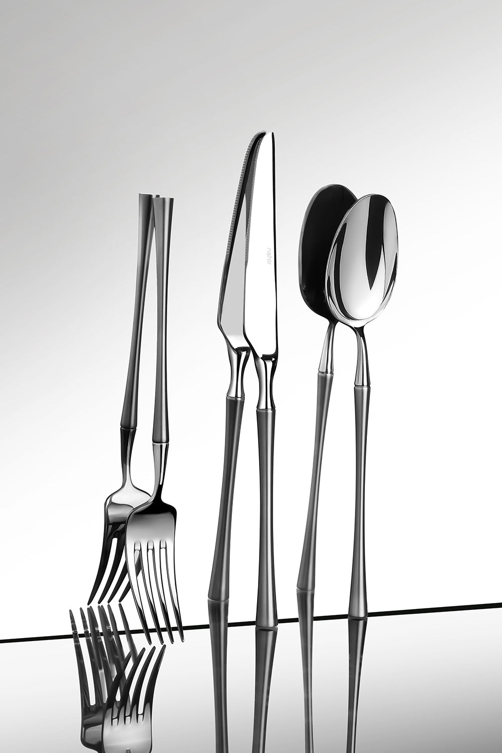 Marbella Saten 12 Kişilik 89 Parça Deri Kutulu Çatal Kaşık Bıçak Takımı