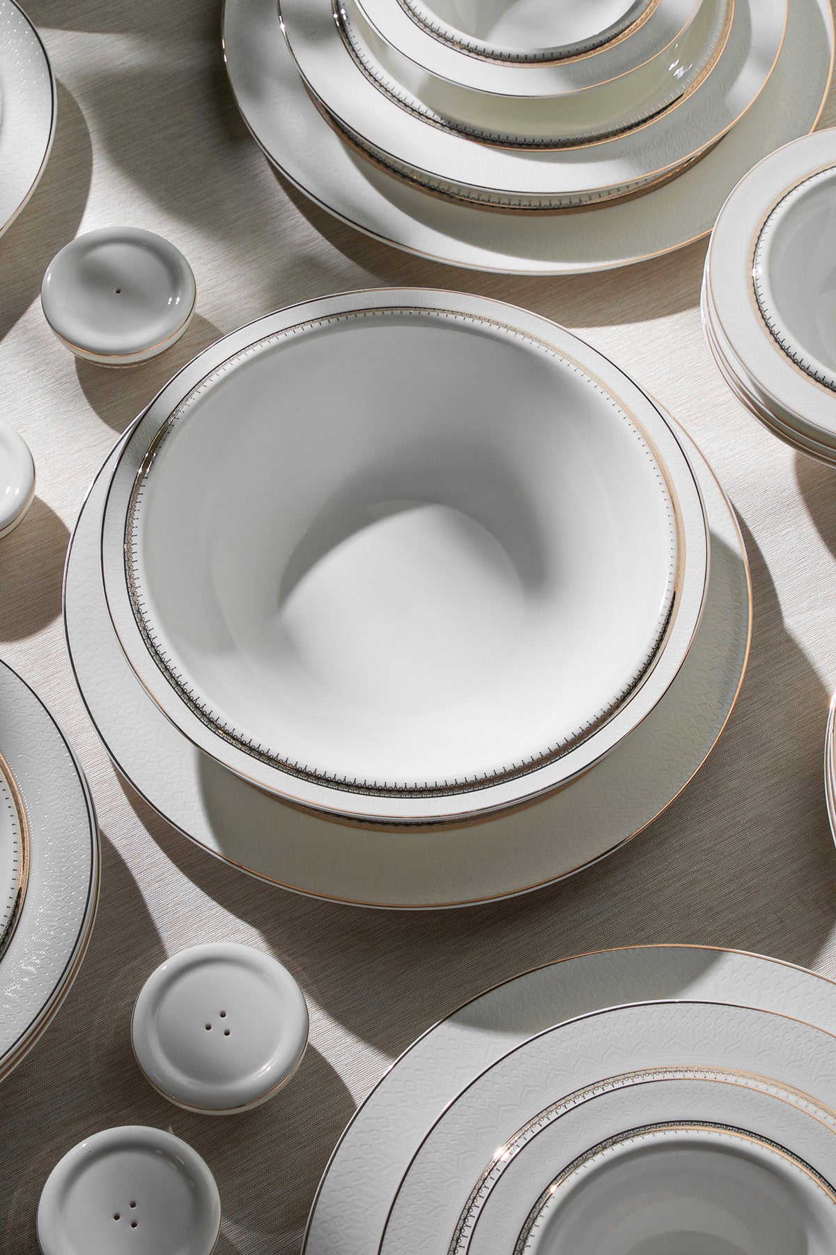 Margaret Lisa 57 Parça Porselen Yemek Takımı