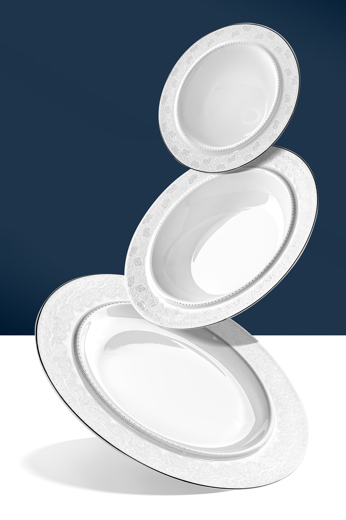 Margaret Mary 57 Parça Porselen Yemek Takımı