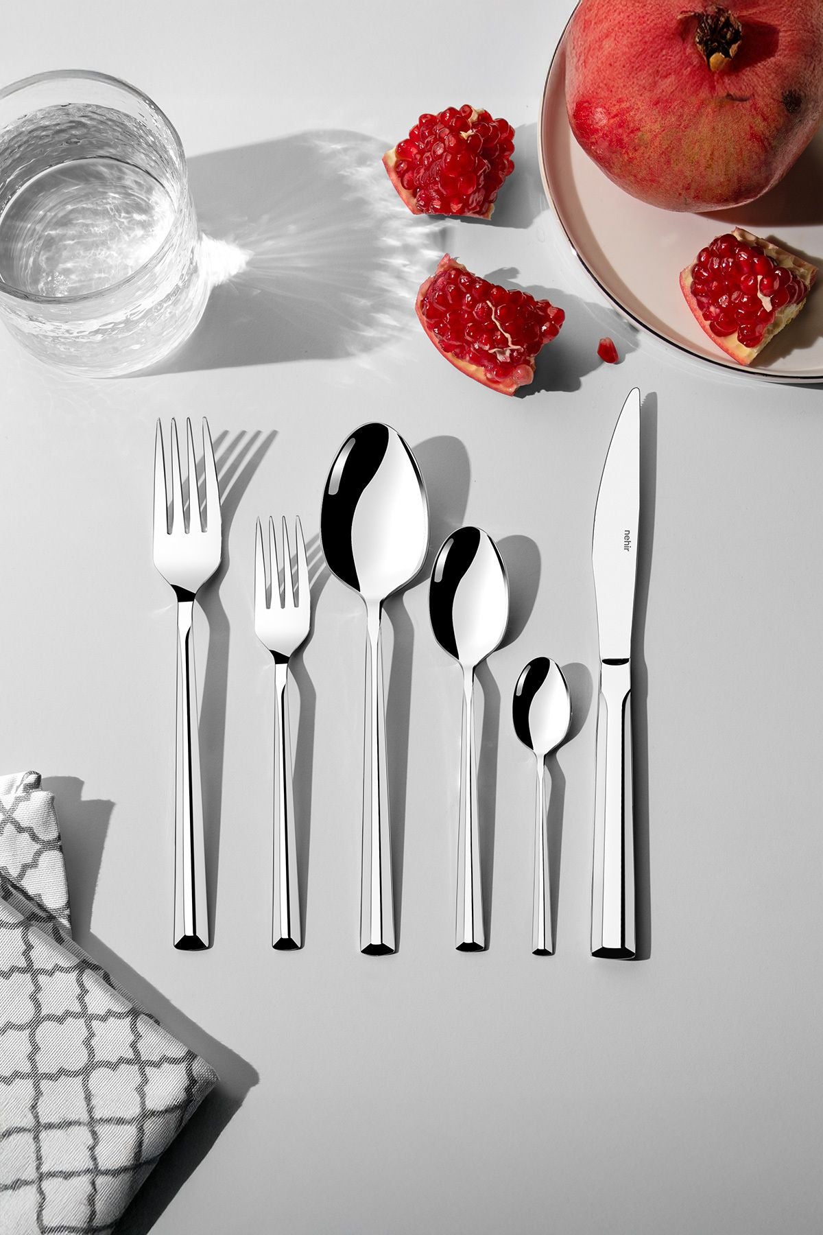 Milano Sade 6 Kişilik 36 Parça Kutulu Çatal Kaşık Bıçak Takımı